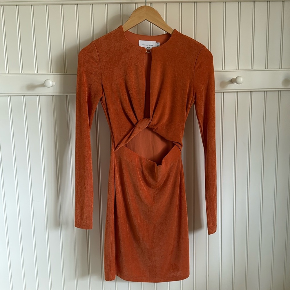 Significant Other Orange dress